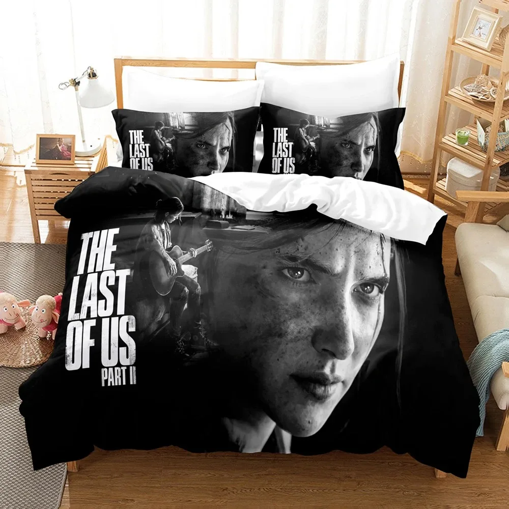 

3D The Last Of Us Bedding Sets Duvet Cover Set With Pillowcase Twin Full Queen King Bedclothes Bed Linen