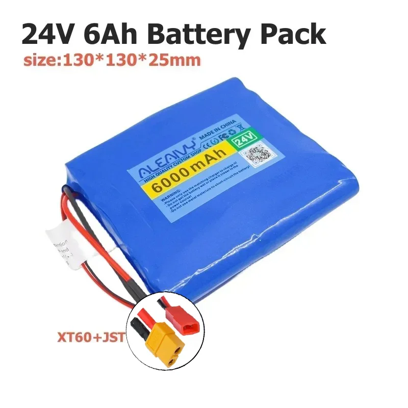

Long-Range 6000mAh 24V Battery Pack for Unicycles/Skateboards, 7S2P Design with BMS Protection