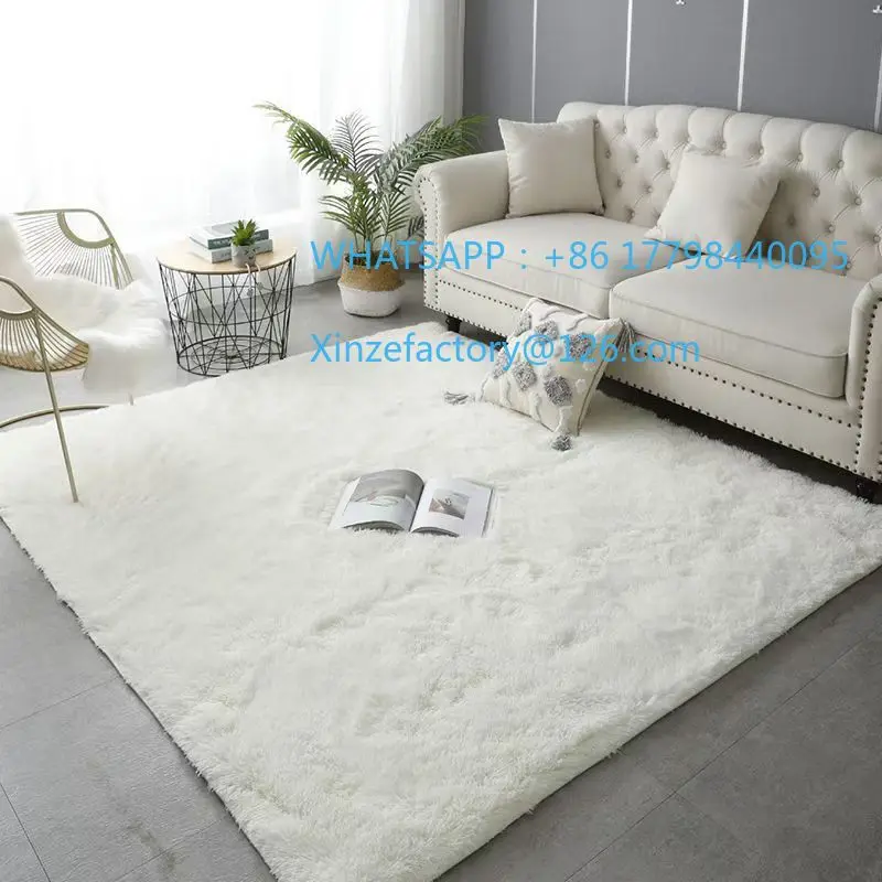

Customizable Silk Carpet Living Room Wear Resistant Easy Care Study Carpet Household