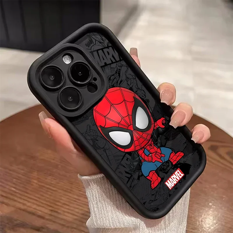 حافظة لهاتف موتورولا موتو إيدج 40 نيو 50 برو 50 فيوجن G84 G14 G32 G35 G52 G30 G60S G53 G22 E13 E14 غطاء الرجل العنكبوت مارفل #3