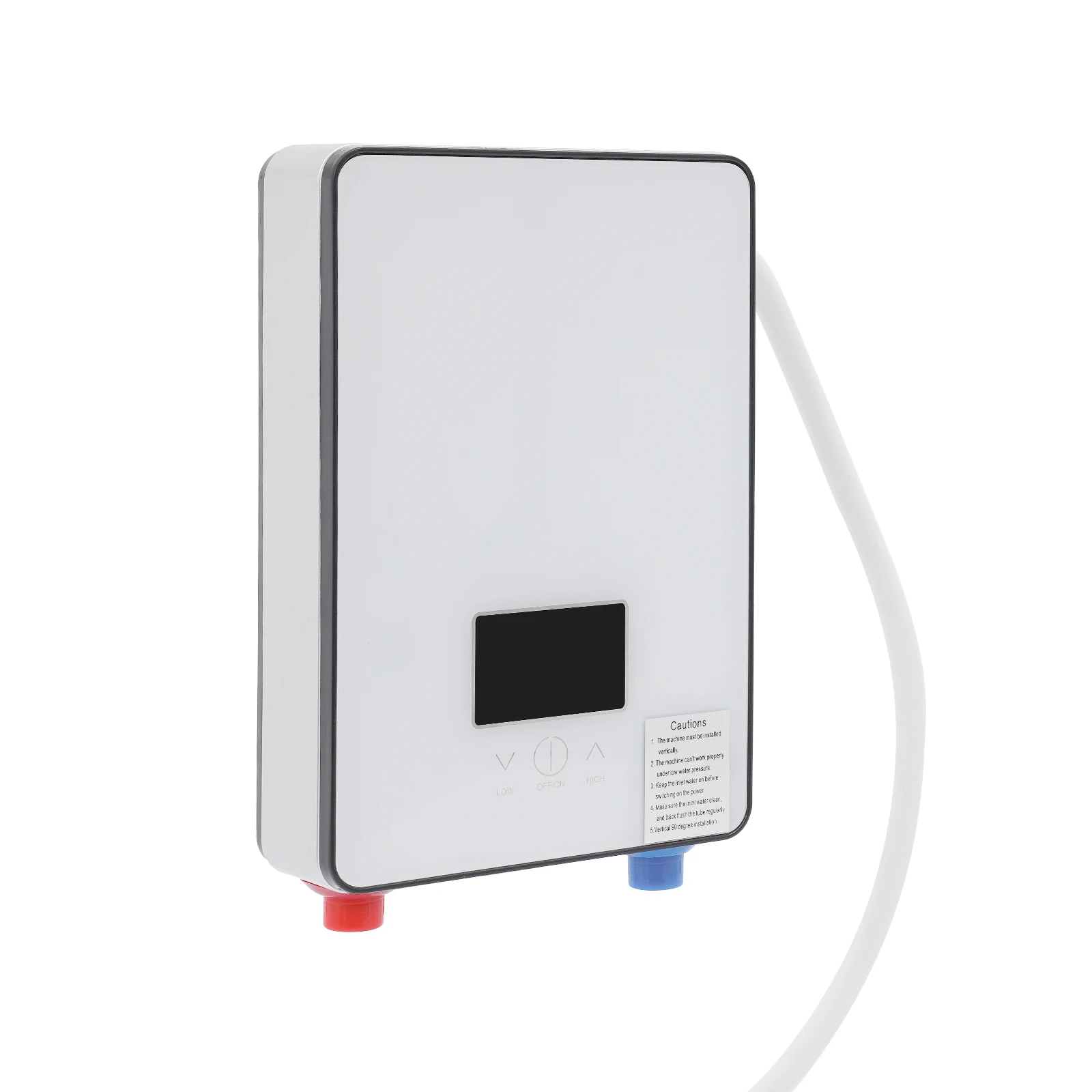 Водонагреватель 4500 Вт, 110 В, электрический водонагреватель с сенсорным экраном, мгновенный водонагреватель по запросу, ванна, душ