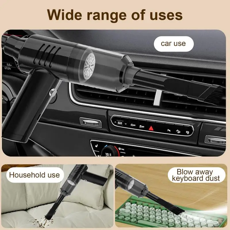 

Cordless Vacuum Handheld 120W Cordless Rechargeable Car Vacuum Rechargeable Small Vacuum For Car Detailing Portable And