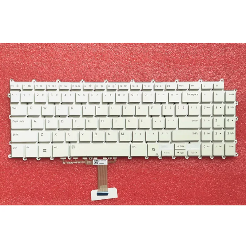 New for LG 16Z90TR Notebook Keyboard US Version White