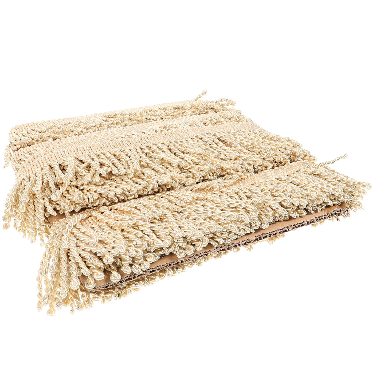 

Tassel Border Fringe Trim Versatile Decorative Accessory for Curtains Lamp Shades Roller Shades Home Styling Fringed Trim