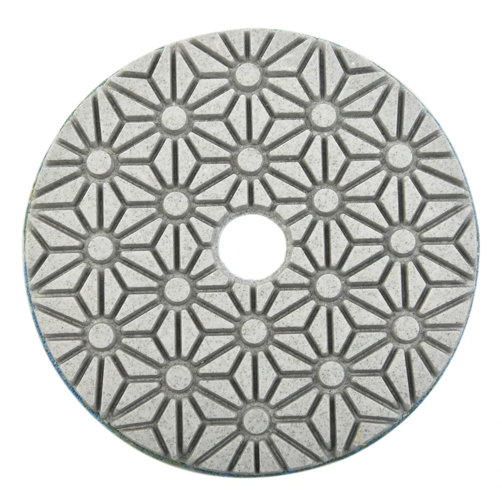 Wear-Resistant Wear-resistant Polishing Pads Tool 4 Inch 100mm 3pcs Accessories Granite Marble Parts Stone Wet/Dry