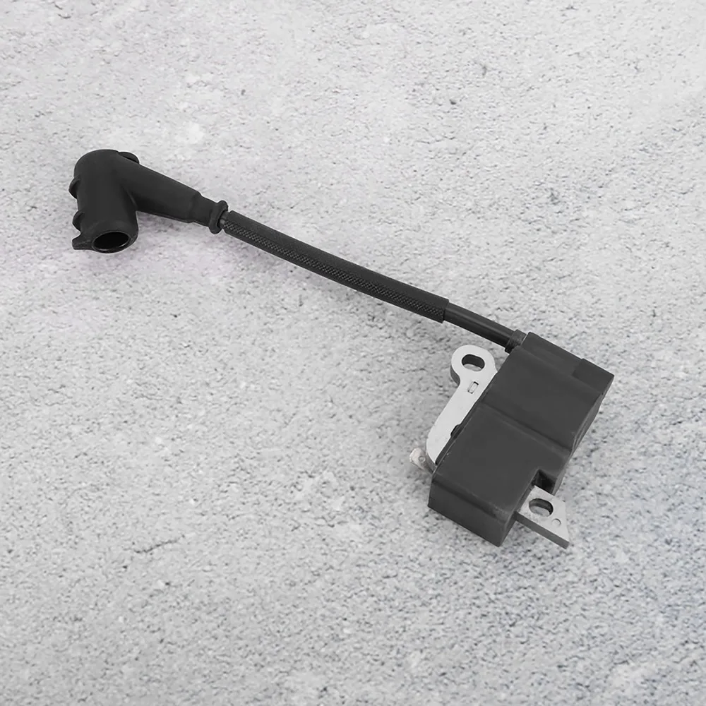 Black Ignition Coil With Wire Compact Chainsaw Accessory Part Metal High Voltage Output for MS270 MS280 MS270C MS280C