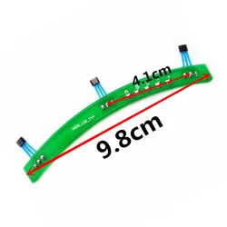 Electric Bicycle Motor 5-line Hall Sensor Board 120 Degree PCB Board For Element Electric Bike Accessories