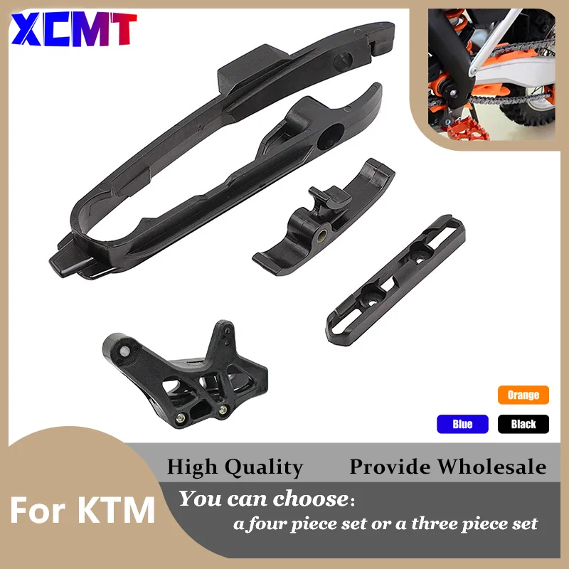 

For KTM Swingarm Chain Slider Kit Chain Guard Guide Brake Hose Clamp SX SXF XC XCF 125 200 250 300 350 450 2012-2018 2019 2020