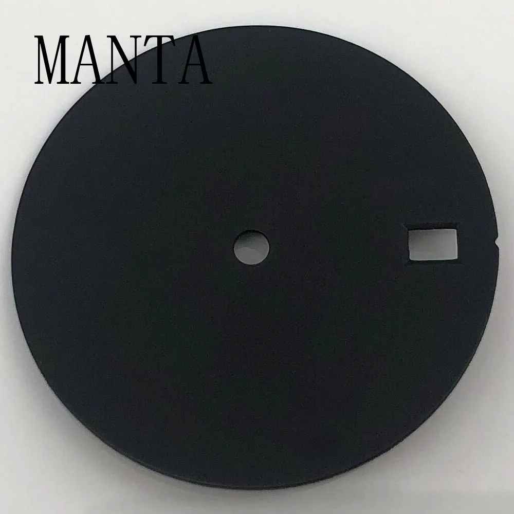 ساعة مانتا معقمة بقرص أسود وأخضر وأصفر ، تناسب NH35 ، NH36 ، Miyota8205 ، ، 88a ، ETA2836 ، mangzhu2813 ، حركة