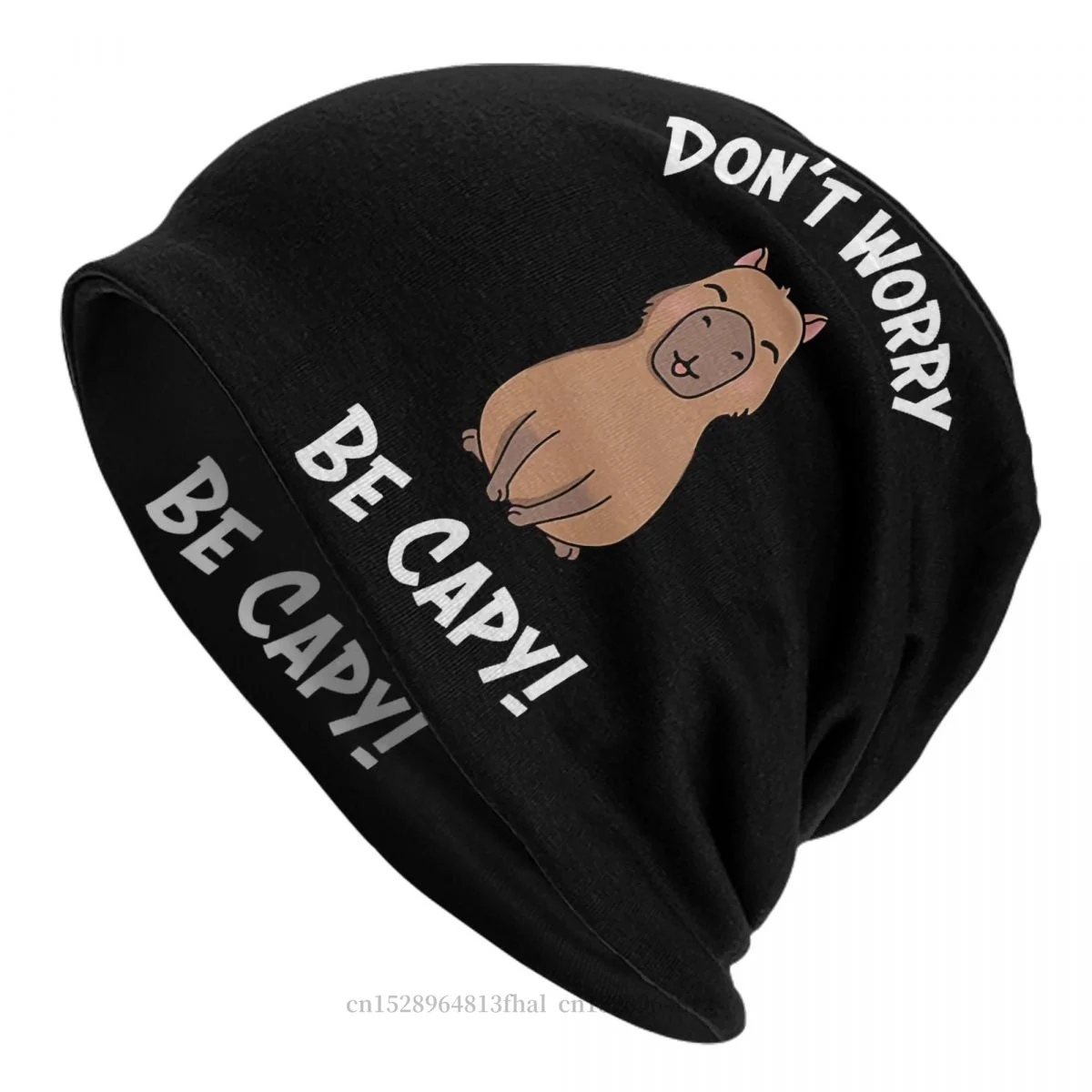 

Capybara Animal Skullies Beanies Caps Capy Thin Hat Autumn Spring Bonnet Hats Men Women's Unisex Ski Cap