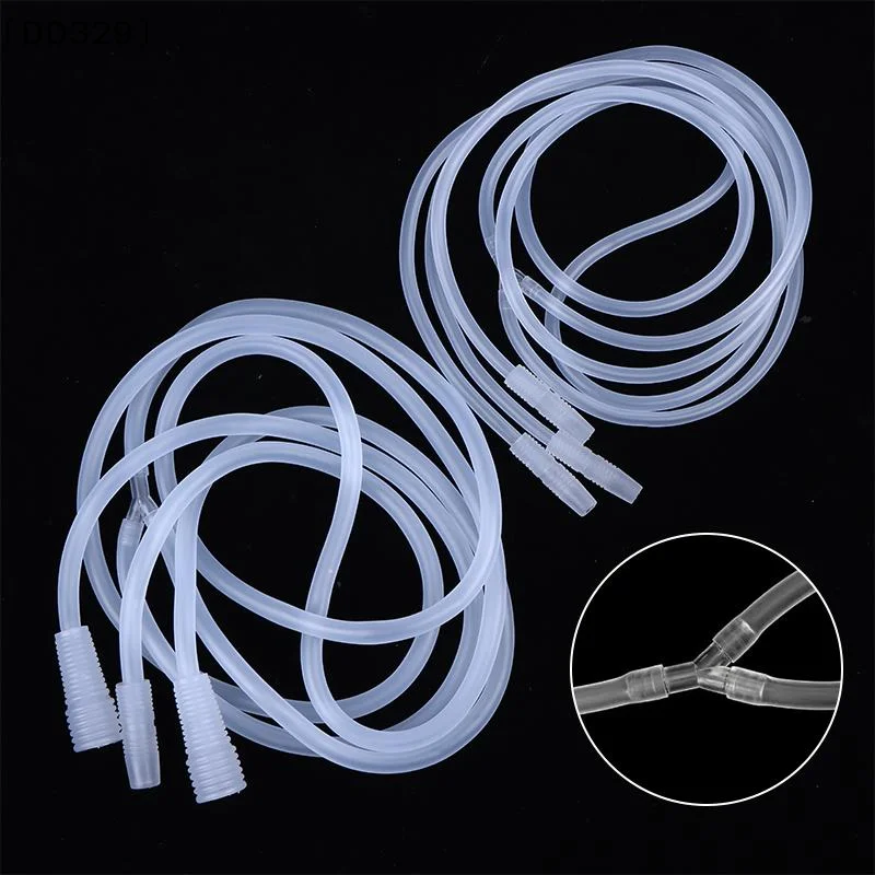 

Vacuum Therapy Machine Accessories Silicone Y-Type Hose Tubing Clear Silicone Vacuum Tube Buttocks Lift Therapy〔DD329〕