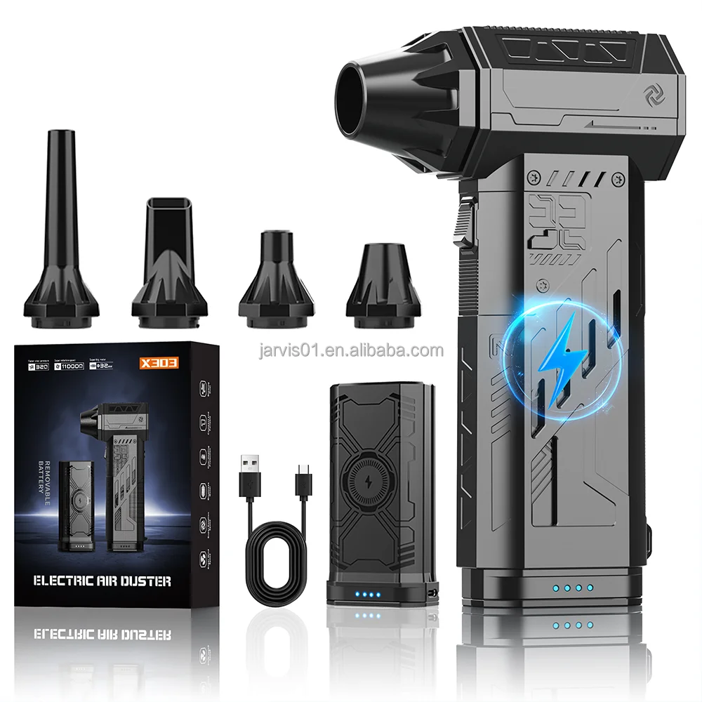 

Jarvis Turbojet Pro электрический сжатый мини-вентилятор турбо съемный аккумулятор для автомобилей швейные машины автомобильный вентилятор пылесос