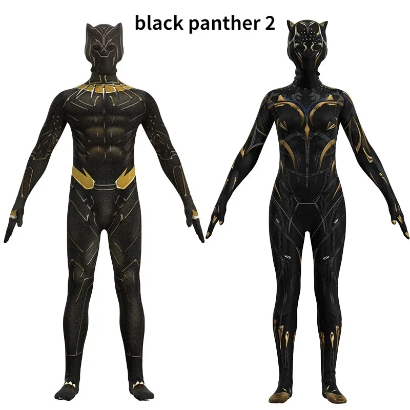 Black Panther Wakanda Forever Marvel Superhero Black Panther Shuri Cosplay Costume Jumpsuit Bodysuit Halloween Costume for Women