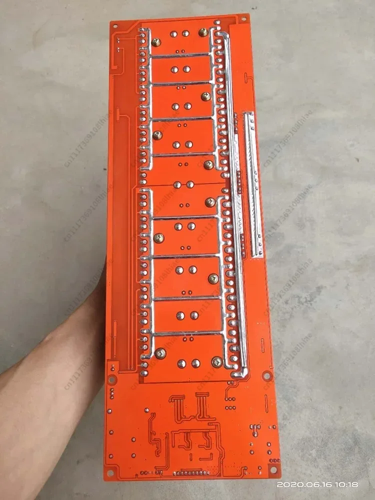 Full SMD LCD display power frequency inverter PCB motherboard universal from 12v to 60v