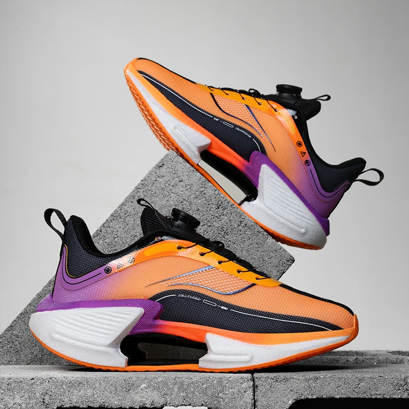 

Men's Shoes Breathable All-match Mesh Shoes Casual Sports Trendy Shoes Men's All-match Wear-resistant Running Shoes for Men