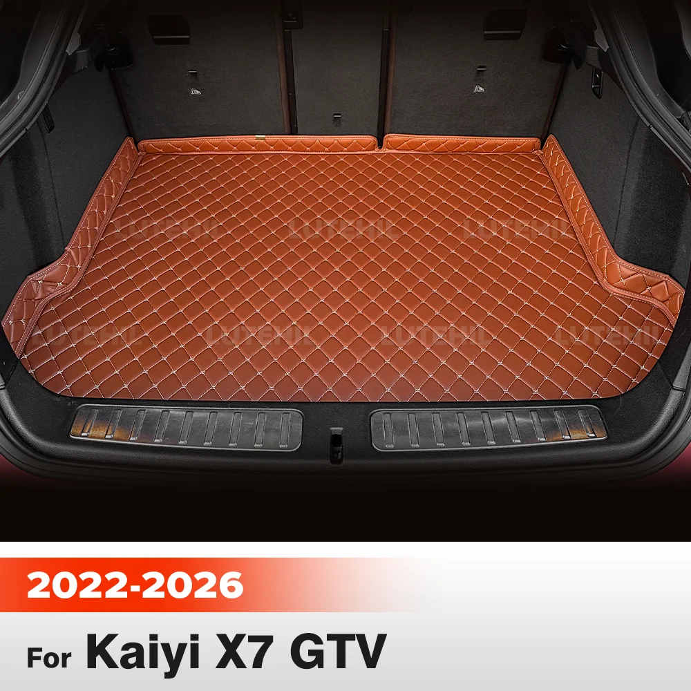 

For Kaiyi X7 GTV Kain 5/7-seat 2022 2023 2024 2025 2026 Car Trunk Mat Car Cargo Liner Protective Pad Interior Protector