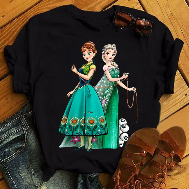 Princesas Disney Camisetas Disney Mujer Aliexpress Camiseta Con