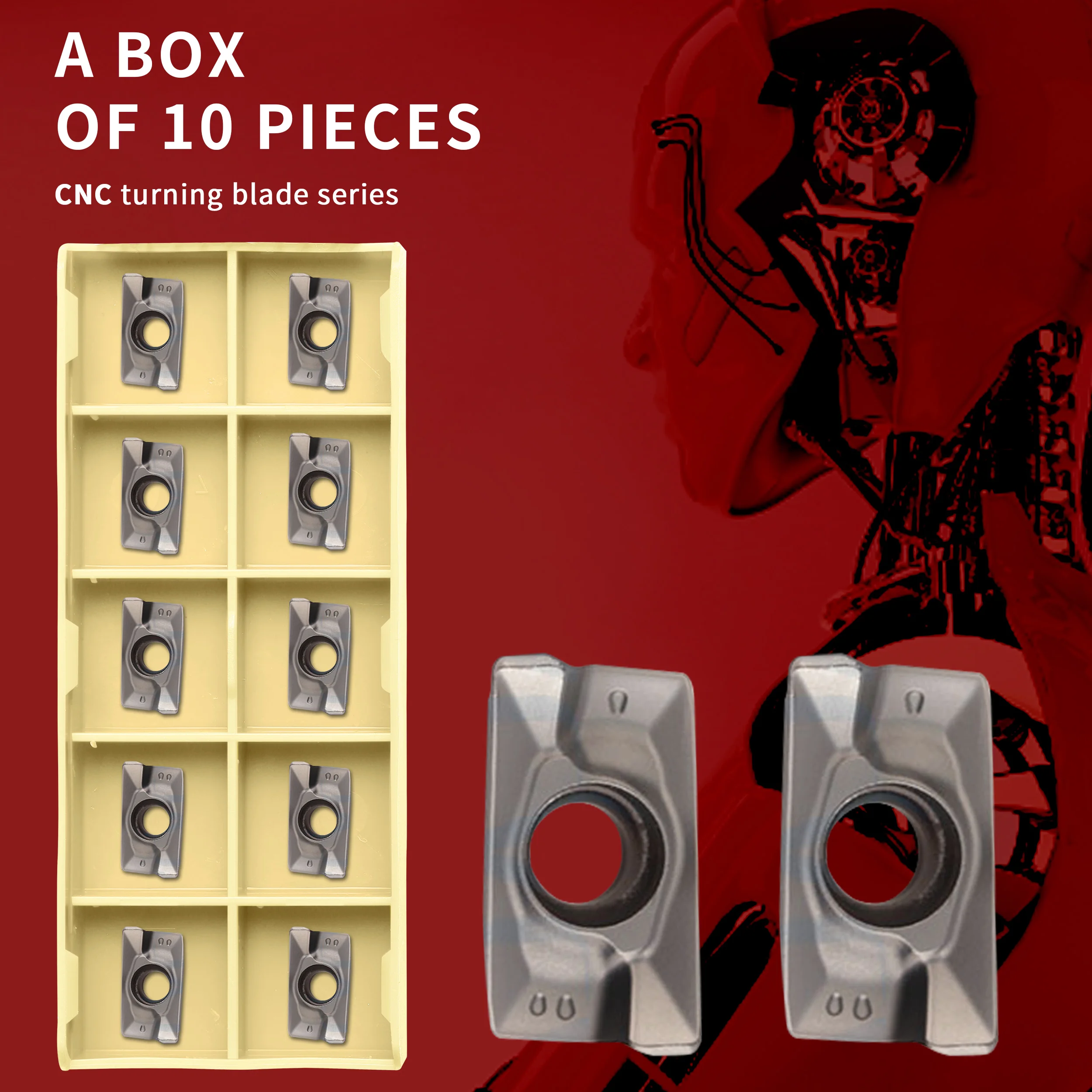 APMT1135PDER-XM NK9018 APMT1604PDER APMT1605PEER CNC Lathe Cutting Machining Tools Milling Blade Carbide Inserts High Quality
