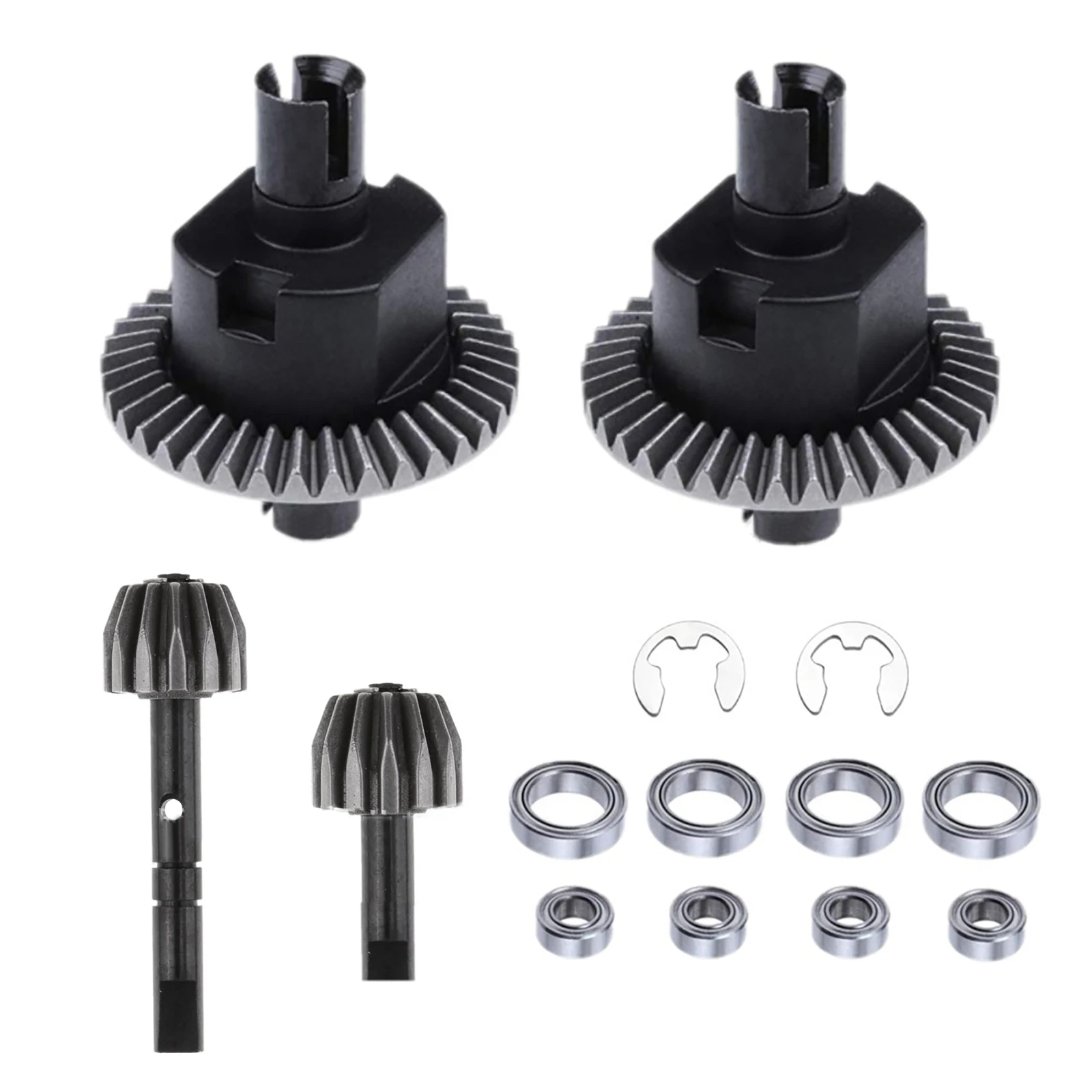 Imagem -02 - Kit de Engrenagem Diferencial Dianteiro e Traseiro para Carro rc Peça de Substituição Parte Modificada Hsp 10 94123 94166
