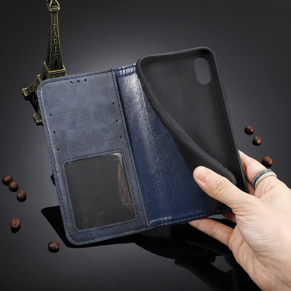 S24 S23 Ultra Leather Case For Samsung Galaxy S24 S23 S22 S21 S20 FE Note 20 Ultra 10 Lite 9 S10 Plus Wallet Flip Case Cover