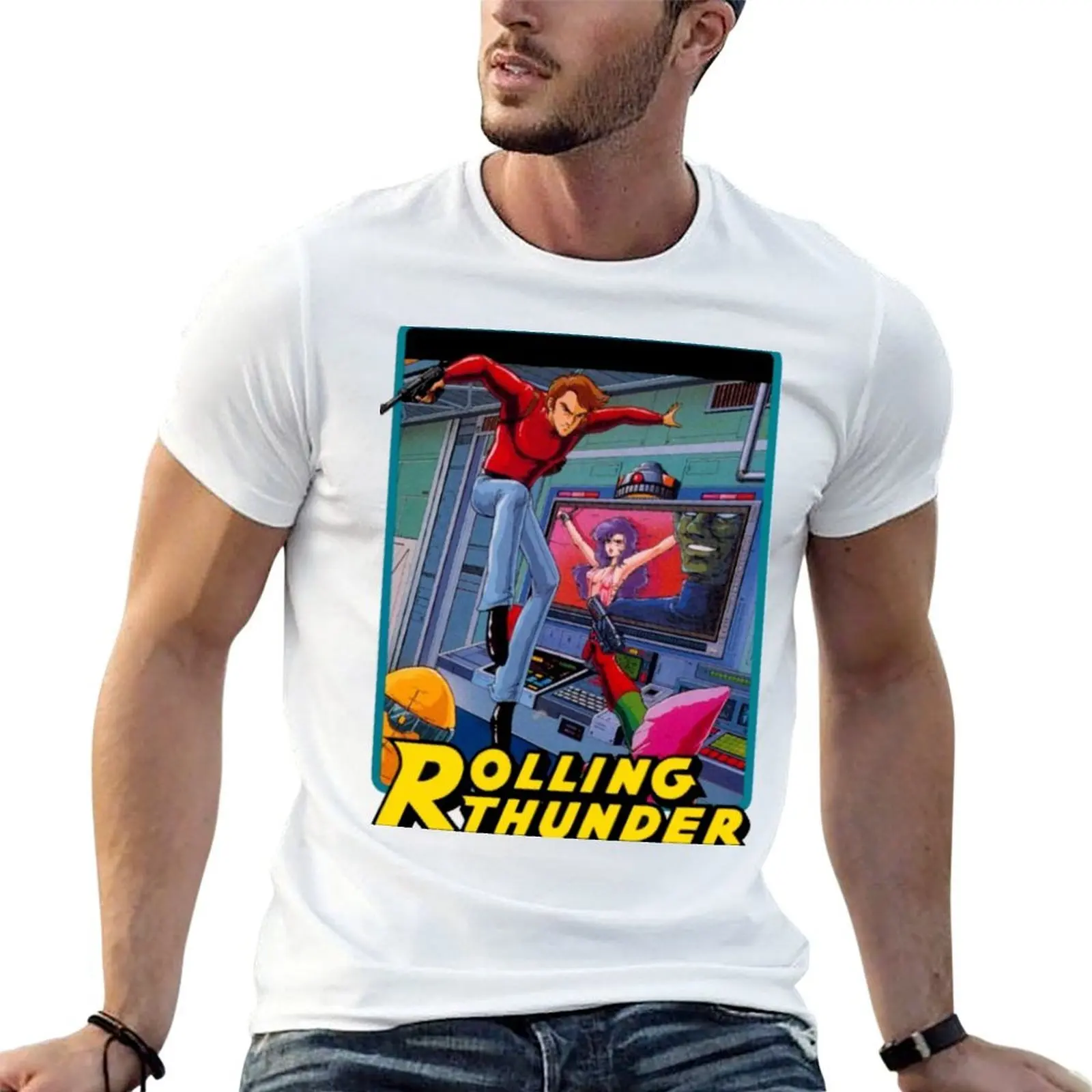 

rolling thunder T-Shirt cotton t shirt man g man t shirts for men t shirt for man 100 percent cotton T-shirt