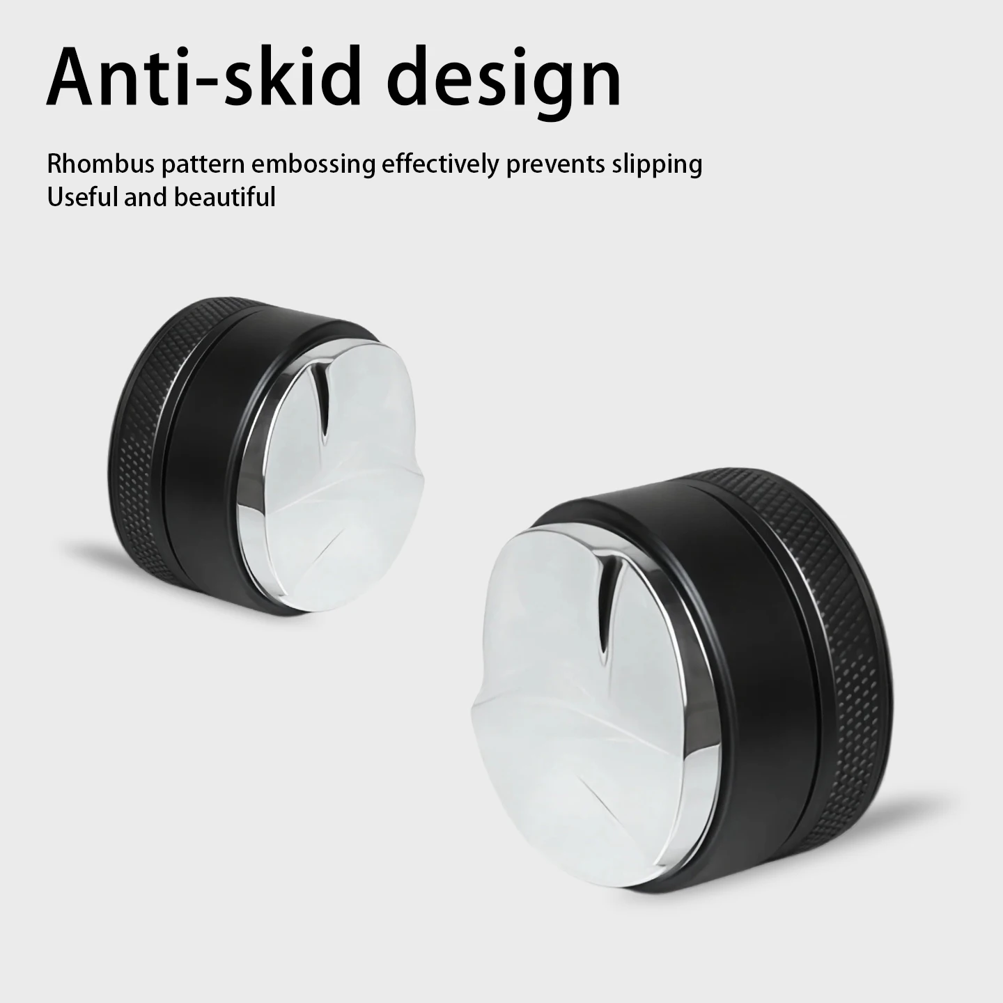 51/53/58mm Coffee Tamper 3 Angled Slopes Palm Tamper Coffee Distributor Espresso Distribution Tool Coffee Accessories