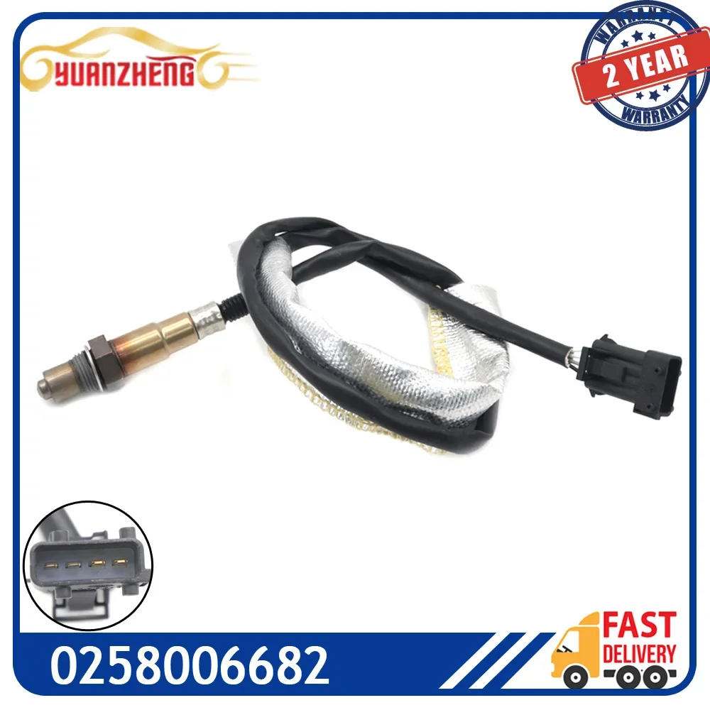 Probe Rear Lambda O2 Oxygen Sensor 0258006682 For VOLVO C30 C70 S40 S60 S80 V50 V70 T5 XC70 XC90 2.0-2.5T 1999-2012 0258006598