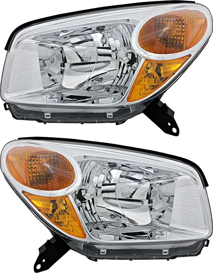 

For Toyota Rav4 Headlight 2004 2005 Driver and Passenger Side Headlamp Replacement
