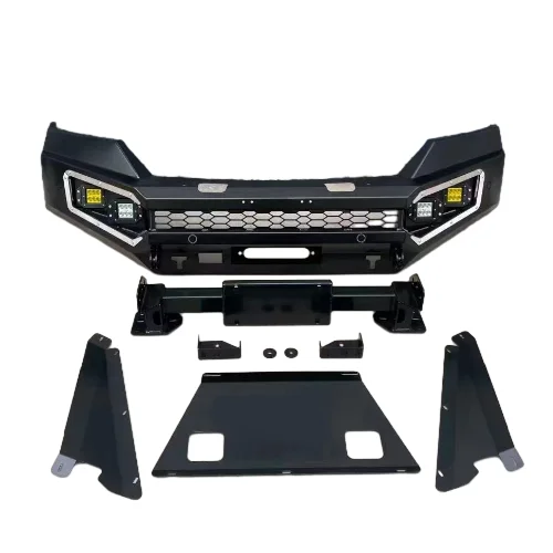 Newest 4x4 Off-Road Accessories Front Bumper Replacement Bull Bar Aluminum Alloy Front Bumper Guard for T60