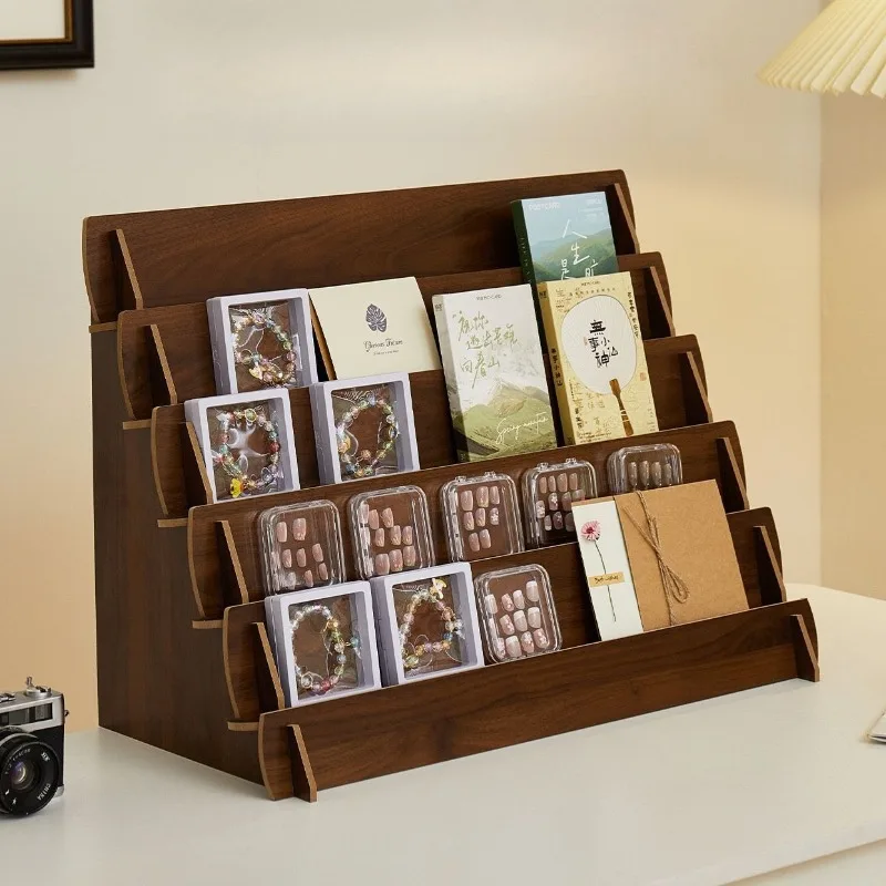 

Ladder Jewelry Display Stand Bracelet Jewellery Storage Rack Household Trinket Showcase Holder Live Pictures Organizer Props