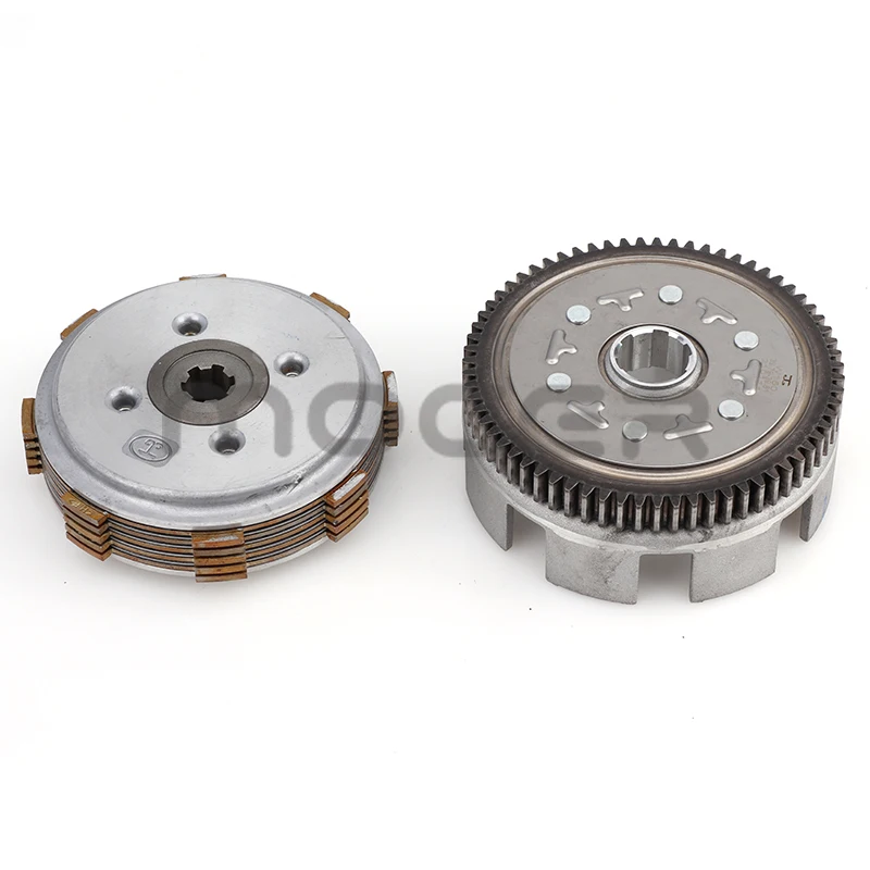 5 Disc 67 Teeth Manual Clutch Assembly For YX YinXiang 140cc 150cc 160cc Horizontal Engines Dirt Pit Bike Monkey Bike Parts