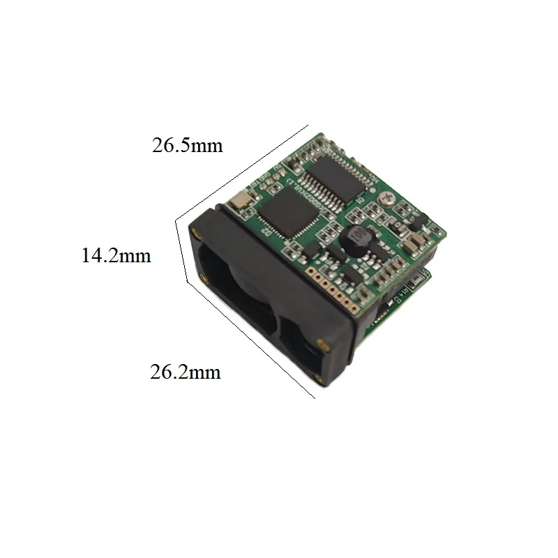 IPX7 Auto Height Measurement Sensor UART 1km Range Wireless Module 905nm Laser Range Finder Module For Uav