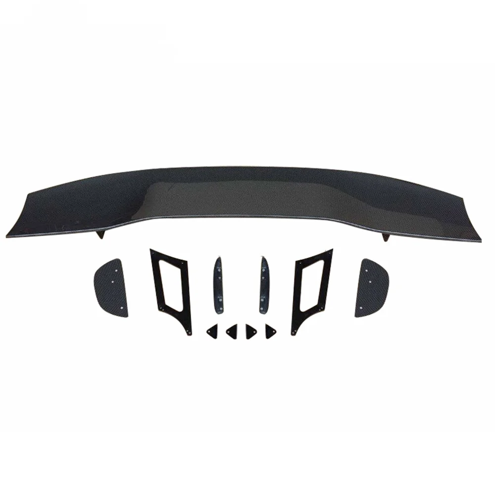 Top Material Real Carbon Fiber Trunk Spoiler Rear Spoilers Rear Wings For 3 Series E92 M3 V Gt Style 2