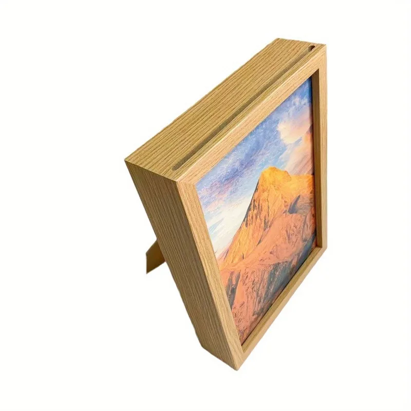 Innovative Cash Hiding Frame Safe Box for Money with Theft-Proof Concealment and Storage Compartment
