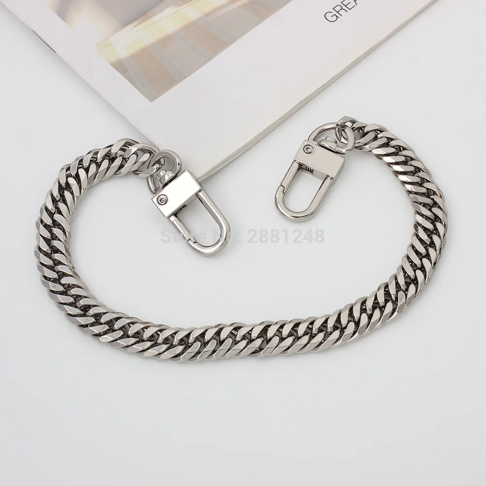 1-5pcs new 10mm width  DIY Handle Accessory bag with metal chain for handbags of hardware accessories package repair Chains Bags