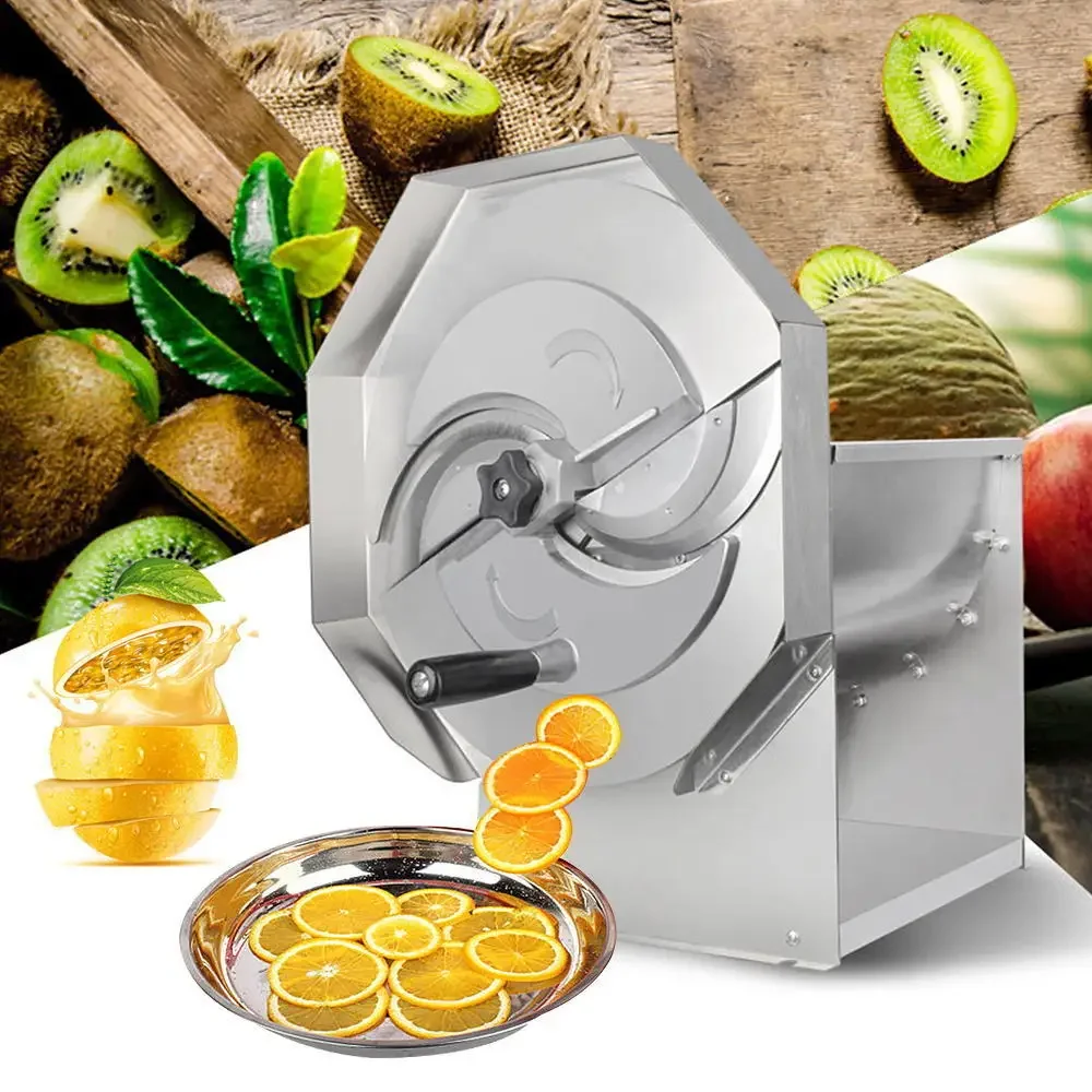 Stainless steel commercial household manual fruit and vegetable slicer