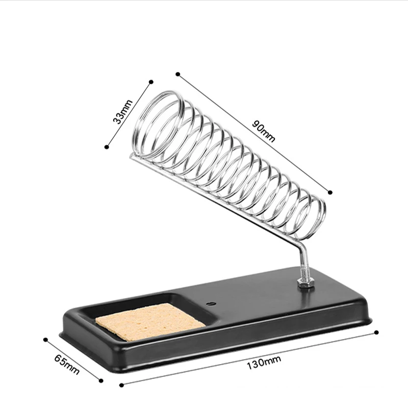 Electric Soldering Iron Stand Holder Soldering Iron Frame Metal Support Station High Temperature Resistance Protecting Base