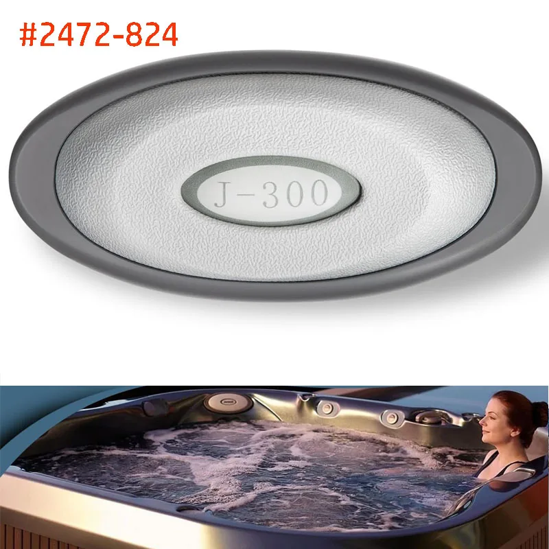 2472-824 Spa Oval Pillow Insert + Back Mount Fit for 2014+ Jacuzzi J-300 Series Hot Tubs