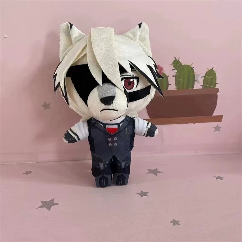 Game Zenless Zone Zero Plush Von Lycaon Anime Cosplay Soft Stuffed Doll Cartoon Figure Pillow Toys Birthday Gift