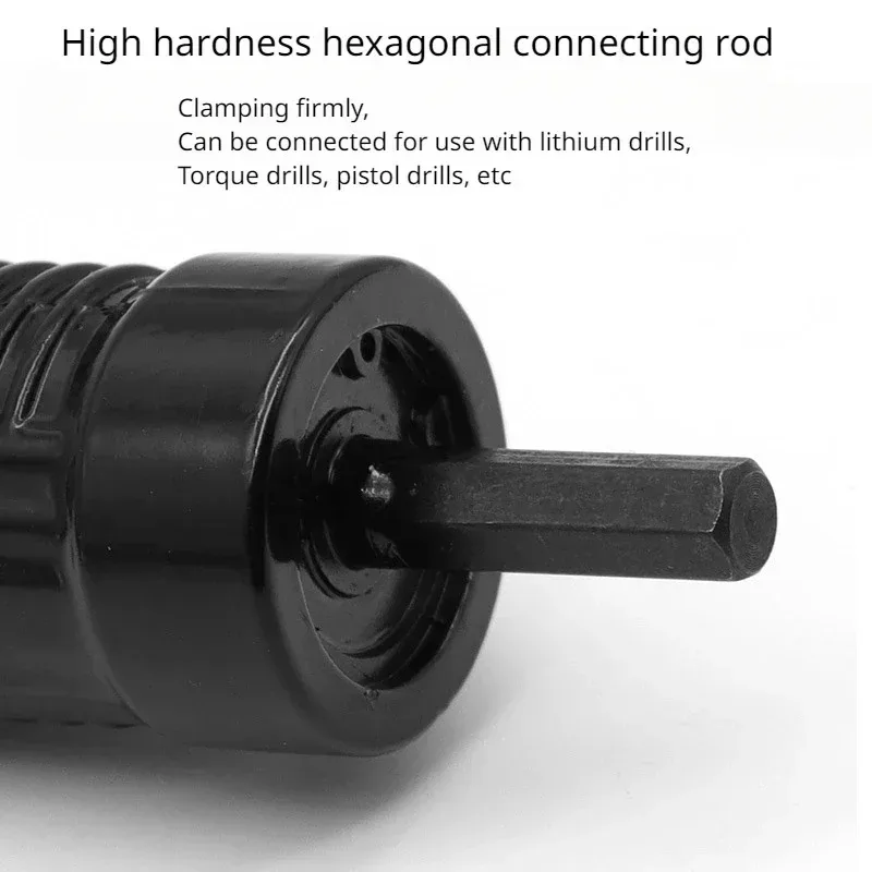 Electric Rivet Gun Conversion Joint Multi Specification Guide Nozzle Willow Gun Core Pulling Rivet Gun Electric Conversion Joint