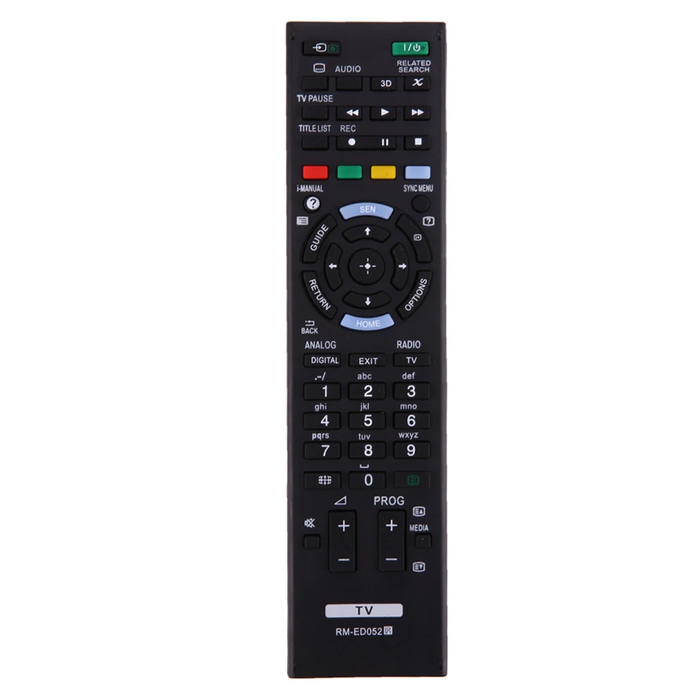 

Universal Remote Control Battery Powered Remote Controller Replaced Remote for Sony Smart TV RM-ED052 RM-ED050 RM-ED060