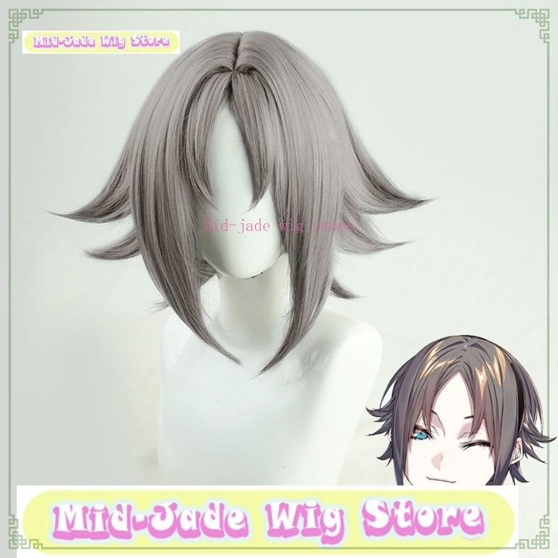 

Negi Sangi EN Mysta Rias Cosplay Wig Anime Game Cosplay Simulation Scalp Upright Cosplay Party Costume Headwear Halloween Wig