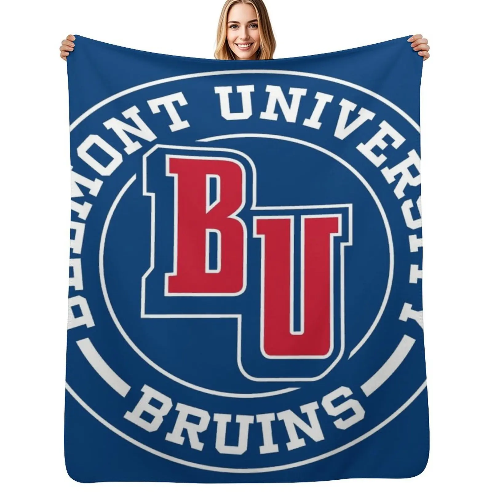 

BU - Circle Throw Blanket Cute Plaid Nap For Decorative Sofa blankets and throws Blankets