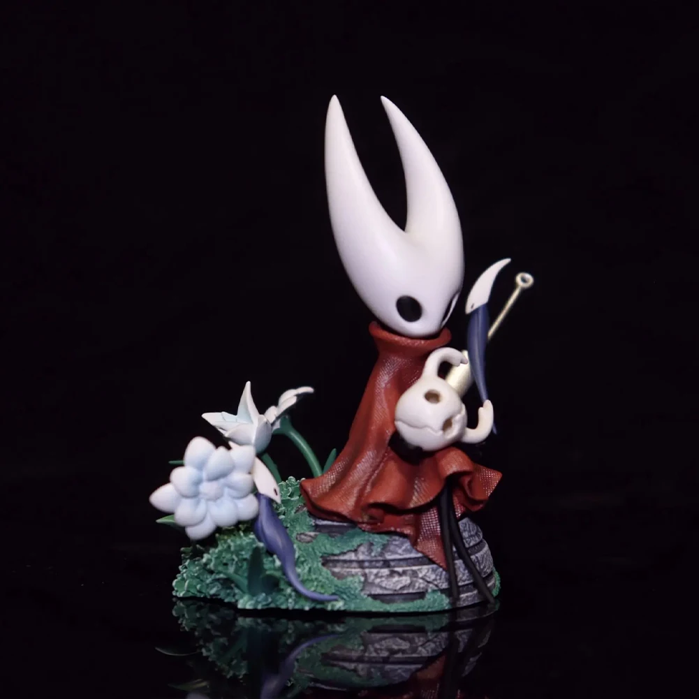 أنيمي الجوف Silksong الدبور الشكل أنيمي لعبة تمثال الدبور عمل الشكل مكتب لعبة مجسمة الزخرفية هدايا عيد الميلاد الهالوين #4