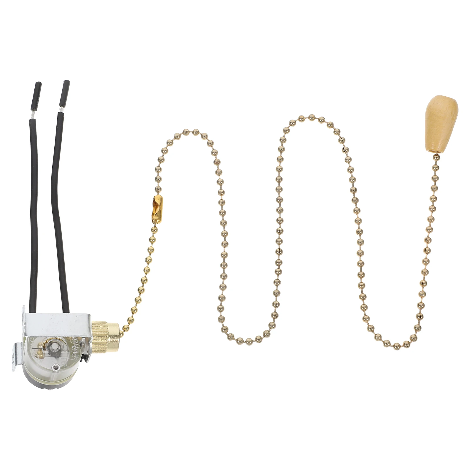 

Pull Switch Ceiling Fan Cord Chains Rope Accessory Light Aluminum Alloy Control