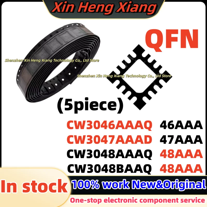 

(5pcs) CW3047AAAD 47AAA CW3048AAAQ 48AAA CW3046AAAQ 46AAA CW3048BAAQ 48BAA QFN