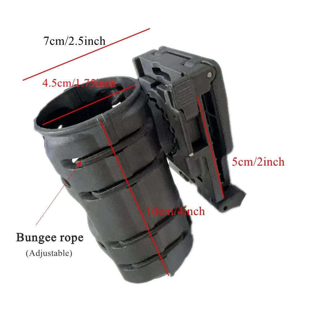 Funda giratoria 360° MOLLE para pulverizador de pimienta - imagen 2
