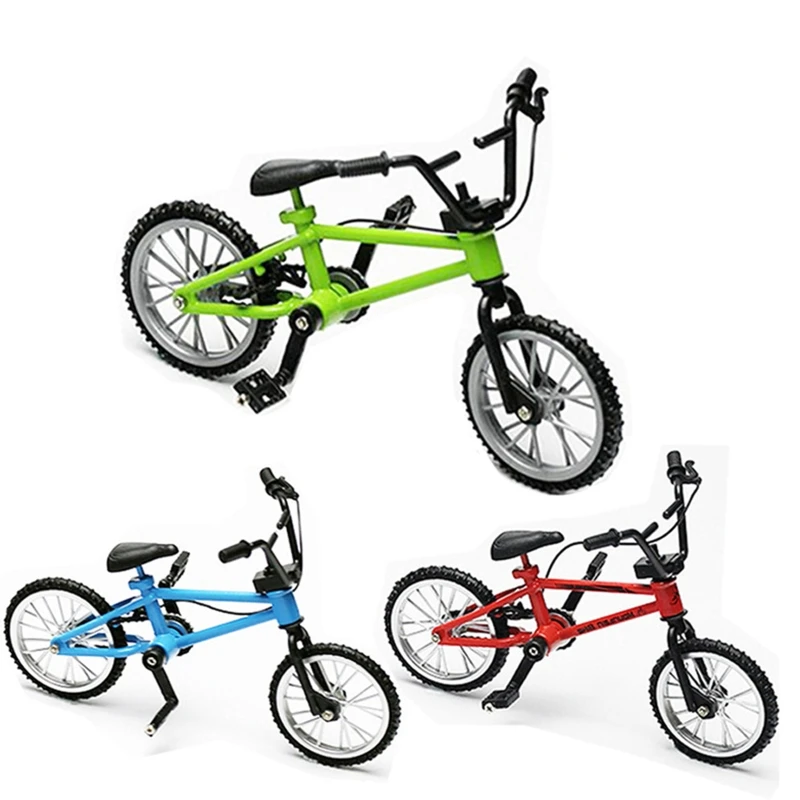 1:18 Scale Alloy Model Bicycle Finger Toy Die Cast Replica for Dollhouse Miniature Mountain Bike for Boutique Collection