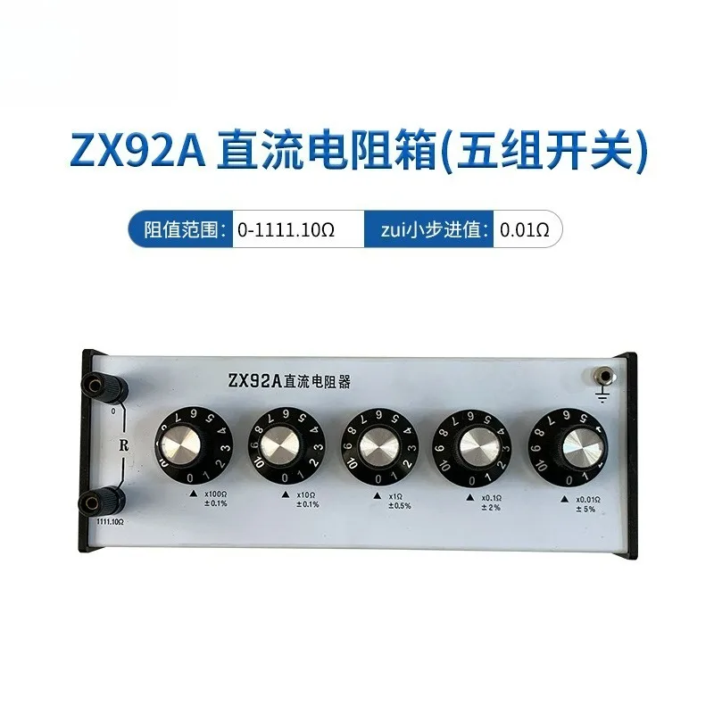 ZX92A-99A DC Resistors, Precision Resistance Box, High Accuracy, Variable Resistance