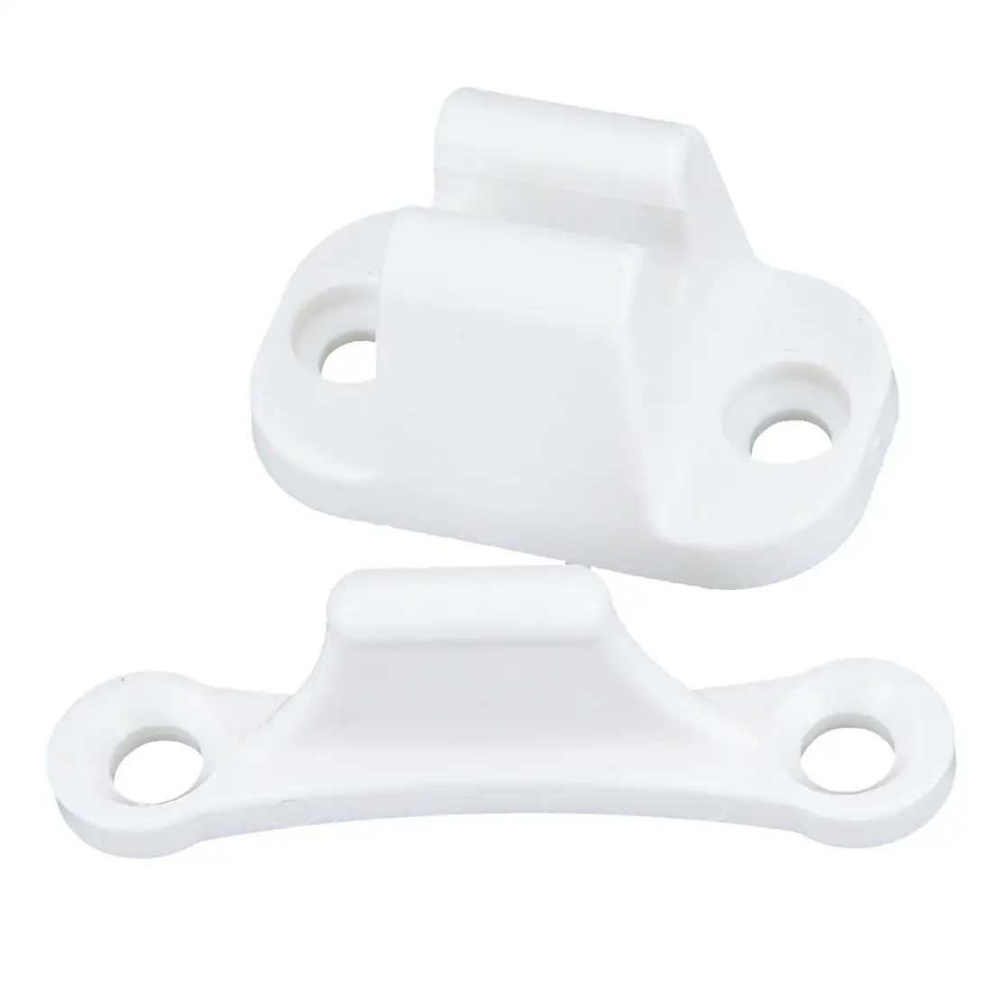 

4 комплекта белых дверных фиксаторов, ограничитель сброса, держатель замка Т-образной формы, универсальный для каравана, дома на колесах, лодки, кемпера, автофургона, нейлон